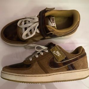 Nike Air Force 1s Torques and Tan- RARE